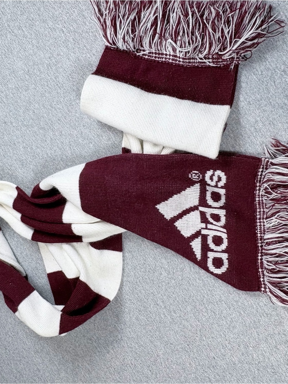Adidas Colorado Rapids Scarf Burgundy Season Ticket Member MLS Soccer Official - Picture 3 of 5